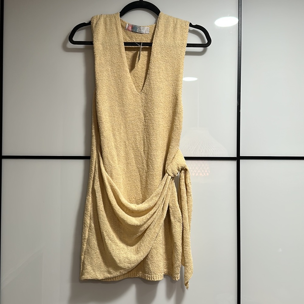 Free People mini dress/cover-up